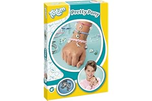 Totum Kit créatif - Pretty Pony - Bracelets breloques cheval, Multicolore A5