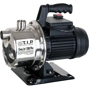 T.I.P. 30085 Gartenpumpe Edelstahl Clean Jet 1300 Plus ...