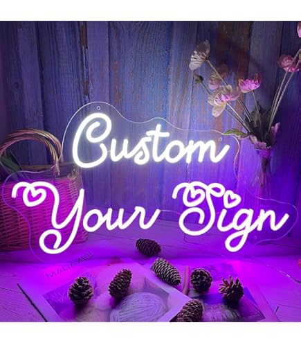 Enseigne Lumineuse - Lettres Lumineuses - Lettres Boîtiers à LED 5cm - Commande Rapide