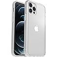 OtterBox Sleek Series Case, Shockproof, Drop proof, Ultra-Slim, Protective Thin Case, Tested to Military Standard, No Retail Packaging, Clear, iPhone 12 / iPhone 12 Pro