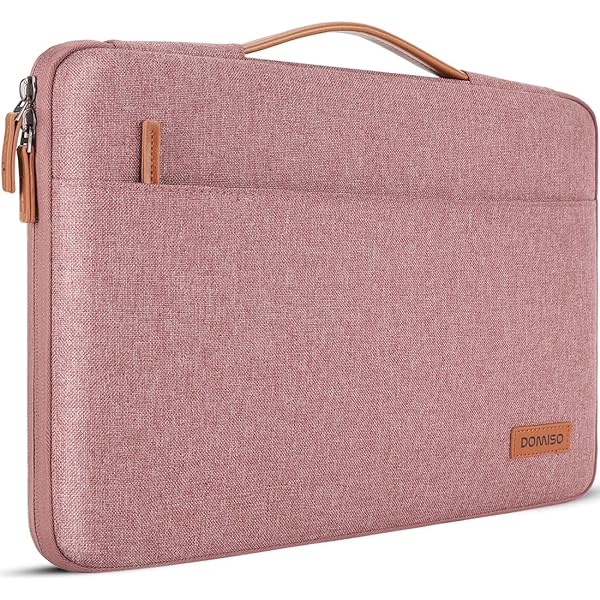 BDLDCE Borsa Per PC Portatile 12 Pollici Rosa – Tracolla Regolabile, Impermeabile, Con Scomparti Per Accessori, Unisex