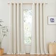 Tende Semitrasparenti Filtranti La Luce - Ideali Per Soggiorno E Camera Da Letto Proteggono Privacy 132 Cm X 241 Cm Colore Lino 96880216