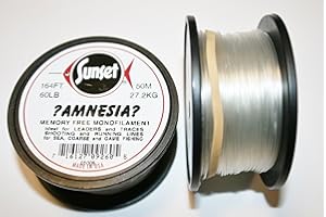 FLASHMER Sunset Amnesia Memory Free Monofilament - 60lb - Clear - 50m