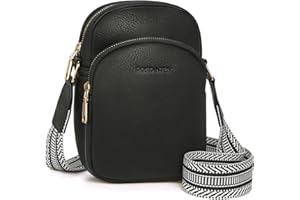BOSTANTEN Crossbody Bag For Women Leather Small Crossbody Purse Cell Phone Wallet Purses Should Bag