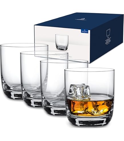 4 VILLEROY & BOCH SAVOY Kristall Whiskey Gläser / Glas (Neu und originalverpackt) in Zürich für