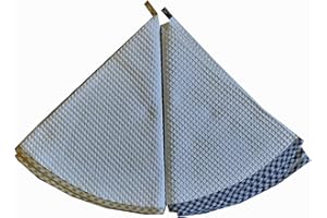 MYVORREI 2 Strofinacci Tondi Nido Ape Misura cm 71x71 Made in Italy Cotone 100%