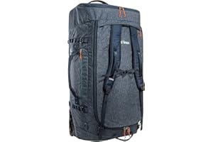 ‎TATONKA Tatonka Trolley Duffle Roller - Faltbare Reisetasche mit Rollen und Rucksackfunktion - In eigener Deckeltasche verstaubar