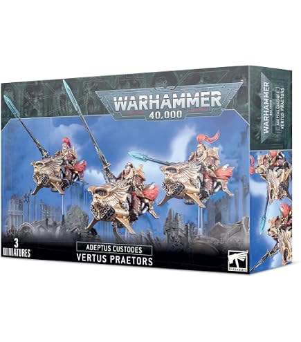 40K/30K ADEPTUS CUSTODES Squadra Guardia Custode con VEXILUS PRAETOR 4 40K/30K ADEPTUS CUSTODES Squadra Guardia Custode con VEXILUS PRAETOR 4