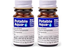 Potable Aqua Germicidal Water Purification Tablets