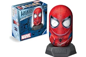 Ravensburger Marvel Hylkies Figures Spiderman - Collectable Toys and Gifts for Kids and Adults Age 6 Years Up - 3D Jigsaw Puzzles - The Avengers
