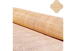 GÉNÉRIQUE 35cm de Large, Cannage rouleau pour meuble, Rotin pour Cannage, Rouleau de Cannage, 35x200cm Sangle Cannage Rotin Rouleau Canne pré-tissée Tissu en Rotin à Maille Ouverte pour Buffet Commode Chaise