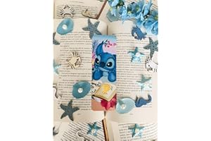 ACARICIANDO PAPEL CON HISTORIAS Marcapáginas artesanales inspirados en Harry Potter, Disney, Star Wars, Videojuegos, Animales Fantásticos (Stitch (Lilo y Stitch) 1)
