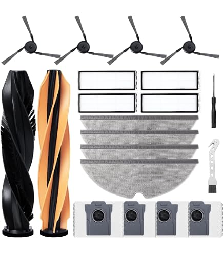 8 pezzi per panni per mocio e stracci per aspirapolvere robot Vactidy T7 T8, pezzi di ricambio 8 pezzi per panni per mocio e stracci per aspirapolvere robot Vactidy T7 T8, pezzi di ricambio