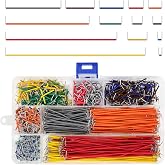 840 Pcs Breadboard Jumper Wires, Jumper Cables for Protoboard, Solderless U-Shaped Male to Male Jumper Cables for Electronic