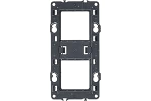 Legrand 080252 MSC TRAGRING 4, 5 ODER 2X2M, Schwarz