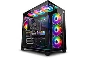 Vibox VIII-97 Gaming PC - Intel i7 9700KF Processor - Nvidia RTX 4060 8GB Graphics Card - 32GB RAM - 1TB SSD - Windows 11 - WiFi