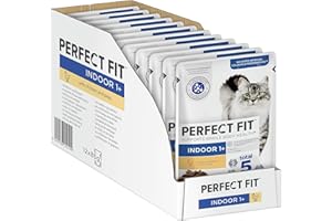 PERFECT FIT CAT PERFECT FIT™ Katze Portionsbeutel Indoor mit Huhn 12 x 85g