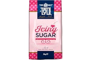 TATE & LYLE'S Tate & Lyle Sugars Fairtrade Icing Sugar, 3 kg, Pack of 4