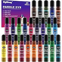 Coloranti Per Candele FansArriche | 10 Colori Concentrati | Per Cera Di Soia, Paraffina E Gel - Foto 5