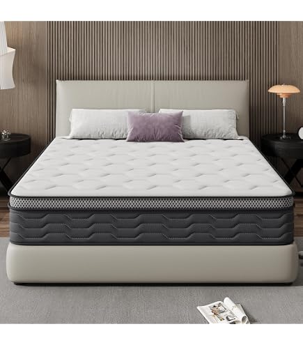 LUXIABED Matelas 90x200 Cm Mousse à Mémoire Réversible Hiver/Été – Ferme Moyenne, Anti-Acariens, Respirant, Épaisseur 14 Cm, Modèle Elixir Gris Confort Optimal