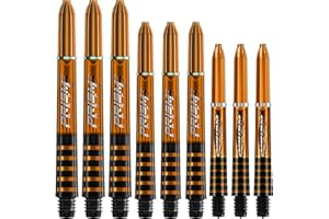 WINMAU Prism Force Polycarbonate Dart Stems - 1 set per pack (3 shafts in total) 7 Colours 3 Sizes