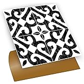 Tink Kendinden Yapışkanlı Fayans &Ccedil;ıkartması, Zemin Duvar Kaplama, Yapışkanlı Fayans Kaplama PVC Karo Hatayi Desenli 30x30 cm 