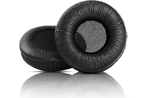YUNYIYI Pomarszczone wymienne nauszniki nauszniki poduszki poszewka na poduszkę kompatybilna ze słuchawkami Sennheiser HD-205 HD 205