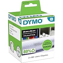 50 Rouleaux D’étiquettes Compatibles Dymo 4XL – 104 X 159 Mm, 220 étiquettes Par Rouleau (neuf)