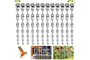 ZTBFHLZQ 12 Pezzi Repellente per Uccelli Riflettente,Spaventa Uccelli,Dissuasori per Piccioni,Dissuasori per Uccelli,Allontanare i Piccioni,Repellente Piccioni per Casa Balcone Finestra Giardino
