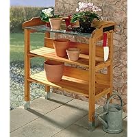 Pflanztisch mit Zinkplatte