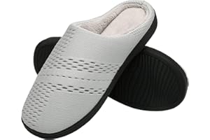 ChayChax Pantofole da Casa Donna Uomo Caldo Peluche Ciabatte da Casa Memory Foam Casa Pattini Leggero Inverno Cotone Scarpe