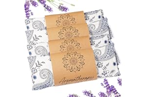 ‎HIHEALER Hihealer 2er / 4er-Pack Augenmaske Gewichts-Augenmaske mit Lavendel-Aromatherapie für Schlaf, Yoga, Meditation und Selbstpflege, entspannende Accessoires Weihnachtsgeschenke für Frauen Mütter