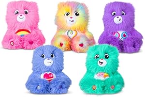 Basic Fun Care Bears Pluszaki Fuzzies 35 cm – Zestaw niespodzianka – Zawiera Cheer Bear, Share Bear, Daydream i inne