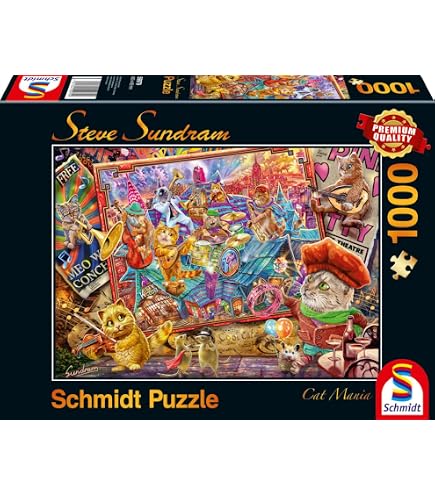 Schmidt Spiele Puzzle – Qualità E Tradizione, Prodotto In Italia