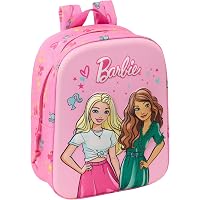 Zaino Barbie Giochi Preziosi - 3 Scomparti Per Scuola Elementare