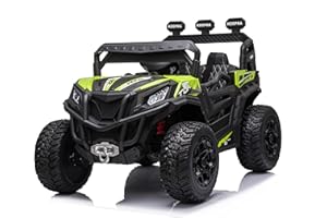 BC BABY COCHES BabyCoches - Coches eléctricos para niños BUGGY EVORA con Batería 12V, Ruedas EVA, Asiento Acolchado y Mando Control Remoto para Padres