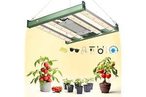 VAYALT Lampada per Piante, 1200W LED Luce Piante a Spettro Completo, LED Grow Light con UV e IR, Lampade per Piante Indoor per Semi,Verdure e Fiori per la Coltivazione in Tenda 2x2/3x3 Grow Tent