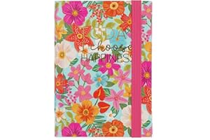 Legami - Agenda Giornaliera Fotografica Small, 12 Mesi, da Gennaio 2024 a Dicembre 2024, Chiusura con Elastico, Planner mensile gennaio 2025, Taschina finale, Rubrica, 9,5x13,5 cm, Tema Flowers