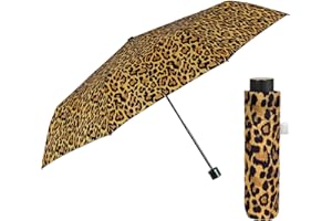 PERLETTI Ombrello Pieghevole Apertura Manuale Donna Uomo - Ombrello Antivento Piccolo da Borsa Viaggio Resistente Leggero - Ombrello Mini Compatto Tinta Unita - Diametro 97 cm