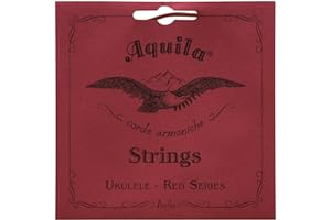 Aquila Red Series AQ-86 Concert Ukulele Strings - Low G - 1 Set of 4