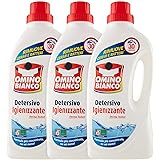 Omino Bianco - Detersivo Lavatrice Igienizzante Liquido, 90 Lavaggi, Igienizza i Capi e Rimuove Germi e Batteri, Formato Conv