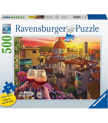 Ravensburger Puzzle Kitschy Kitchen 500 Pezzi: Vintage Per Adulti E Ragazzi 10+ - 4