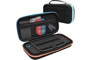 MANKIW Tasche für Nintendo Switch 2, Schutzhülle Tragbar Aufbewahrung für Nintendo Switch 2 (2025) ,10 Spielkarten-Steckplätzen, Konsole & Zubehör