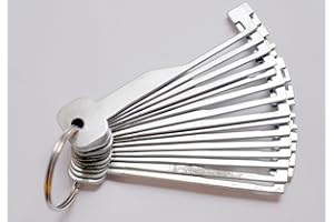 WALKER LOCKSMITHS 3 Lever Lock Try Out Keys (19 Piece Set)