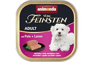 Animonda Vom Feinsten Adult Karma dla Psów, Indyk/Jagnięcina, 22 x 150 g