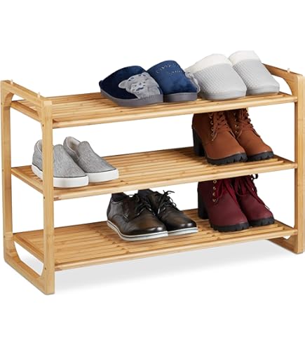 Étagère à Chaussures Avec 2 étagères 50x27x40 Cm Chêne Massif