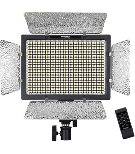 Yongnuo YN300 II LED Video Light for Camera Camcorder Nikon D5200