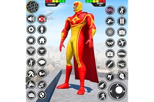 Spider Hero Games - Rope Hero Man Two Pro