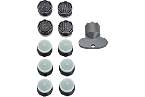 M18.5x1~5.7 l/min 10er Set Original PERLATOR® Wassersparender Einschraubstrahlregler inkl. Schlüssel