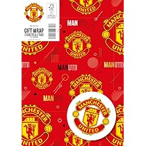 Borsa Regalo Manchester United FC - Taglia Media Per Compleanno Tifosi Red Devils - 2